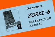 ZORKI-6 35mm RF 相機蘇聯徠卡英文手冊副本說明書