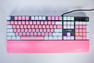 คีย์บอร์ดเกมมิ่ง Keyboard Gaming Mechanical ALTEC LANSING ALBK-8614 White Pink Wired RGB ALBK-8614 White Pink One