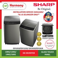 (FREE INSTALL KLANG VALLEY) SHARP 10kg Washing Machine ESY1019 DD Inverter Washer (Mesin Basuh) 洗衣机