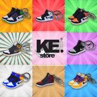 Mini Jorden Sneakers Shoe Keychains /Sneaker Gadgets Fashion Mini Sneaker 3d Keychain