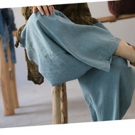 Daddy Pants - Denim Linen XG2S | Fashionable & Comfortable Large Size