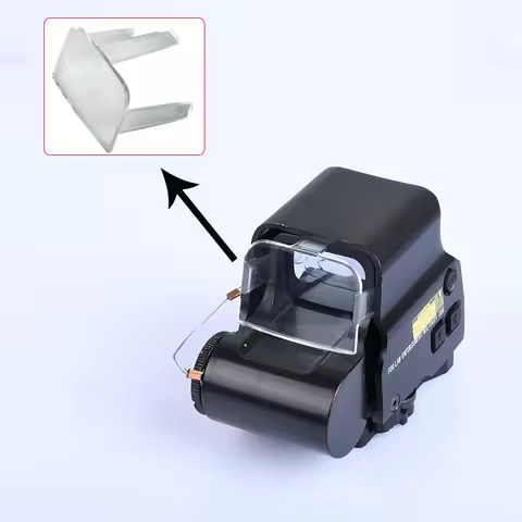 Tactical Hunting Airsoft Scope Sight Lens Holosight Dust Protect Baffle Cover For 551 552 553 557 Ty