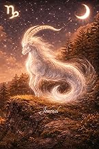 Journal / Tagebuch / Gedankenbuch / Notizbuch / liniert 6x9" Zoll: Sternzeichen Steinbock