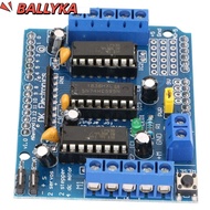 BALLYKA Motor Drive Shield Expansion Board, 0.6A Peak 1.2A 4 H‑Bridges Motor Drive Shield Expansion 