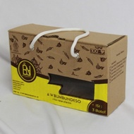 Only CARDBOARD BOX ONLY Mr.Crispy Eat Sambel Bu Rudy Bu Djui Finna Uleg