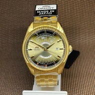 Orient RA-BA0001G00C Multi Year Calendar Gold Tone Automatic Japan Men's Watch