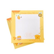 可愛小熊記事本，正面肯定記事本，可愛蜜蜂記事本