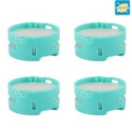 NIUYO 4PCS Cartridge Air Purifier, Compact Green Odor Neutralizer Replacement Cartridge, Clip In for