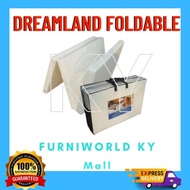 🔥Shipping in 24 hours🔥Dreamland Foldable Easy Storage Premium Latex Foam Mattress Single size | Tilam lipat Dreamland