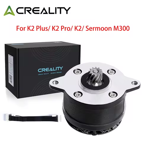 Creality K2Plus/K2/K2 Pro Round Extruder Motor Circular Extrusion Motor 0.8A 1.8 Degrees L6 Pressure