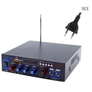 NEX Hifi Stereo Digital Power Amplifier Home Power Amplifier 2CH  USB TF Music