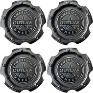 Matte Black Wheel Center Cap Hub Cap 5470-51397-U4B for American Outlaw 4PCS
