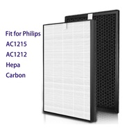 Air Purifier Filter For Philips FY1410 FY1413 HEPA Filter 360x275x27mm Activated Carbon Filter 360x275x10mm