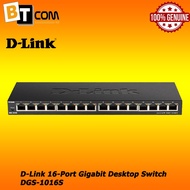 D-Link 16-Port Gigabit Desktop Switch DGS-1016S