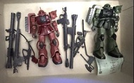 二手新淨已砌素組模型 The Origin REd principally of Zeon Aznable’s Version was Bandai mobile suit Gundam No. 19