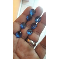 King sapphire agate cutting 10 to 12 mm