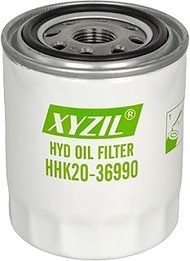 XYZIL Hydraulic Oil Filter HHK20-36990 for Kubota ZD28 ZD21 ZD18 ZD25 BX1500D BX1800D BX2370 BX2380 