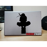 Itachi uchiha laptop sticker, custom naruto cutting sticker