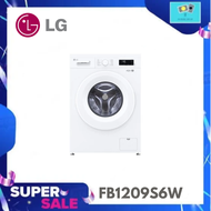 LG เครื่องซักผ้าฝาหน้า 9 กก ระบบ Inverter Direct Drive รุ่น FB1209S6W