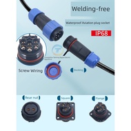 5 Pin Power Aviation Socket Waterproof Connector