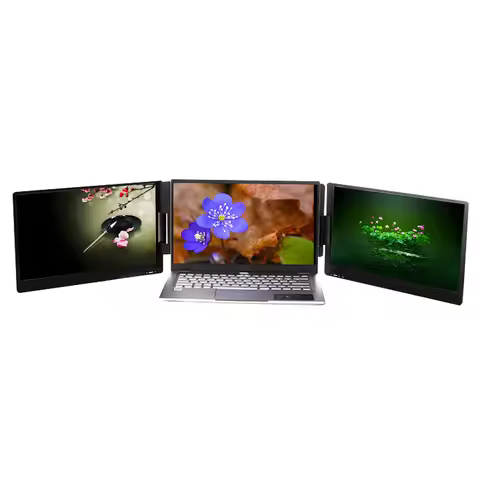 2.5K 2560*1440 Resolution QHD Dual-screen Portable Display Suitable for Use with Laptops Ranging Fro
