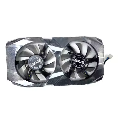 Cooling 75mm 6PIN FD8010U12S DC12V 0.5A DUAL-GTX 1660Ti GPU FAN For ASUS DUAL-GTX 1650 1660TI Graphi