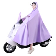 Raincoat Electric Battery Motorcycle Special for Men and Women Adult Long Full Body Rainproof Single Motorcycle Poncho Double