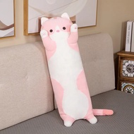 Cartoon Long Animals Plush Toy Squishy Sleeping Friend Stuff Cat Bunny Pig Fox Dinosaur Unicorn Doll