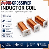 MYTHIS Speaker Crossover Inductor Coil, Pure Copper 0.62MH Audio Inductor Coil, 4-6A 0.75mm Inductor
