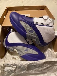 99%新 Reebok Iverson The Answer 4 iv lakers Kobe Bryant PE purple DMX US9.5 43 exclusive question