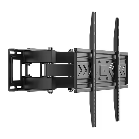 TV Wall Mount Bracket for 32-70 Inch LED, LCD, OLED Flat Curved TVs, TV Mount with Dual Swivel Arm E