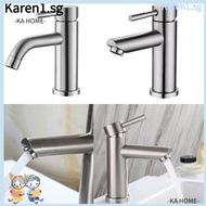 KA Kitchen Sink Faucet 304 Stainless Steel Bathroom Faucet Hot Cold Water Basin Water Tap