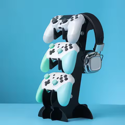 Suitable for PS5/PS4/Xbox/Switch universal controller/headphone three-layer stand
