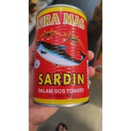 Sardin Tin Wira Mas Ikan Sardin Ikan Mackerel 235g /425g exp: 9 /2025