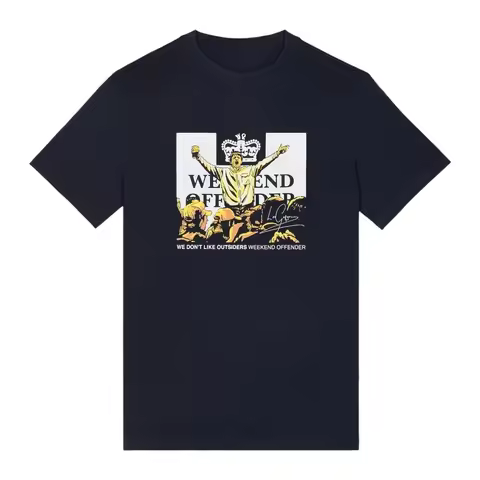 New 2026 Weekend Offender Leo Gregory Graphic Mens T Shirt Short Sleeve Crew Neck Cotton