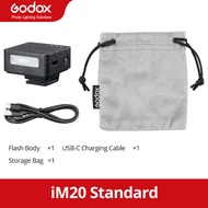 Godox im22 im20 Flash mini Hướng Dẫn Sử Dụng Speedlite 5 Mức Đầu Ra Của Điện Phổ ngàm gắn đèn Cho Ca