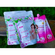 COMBO SET 2 IN 1 WHIPPED SOAP + SUNSCREEN 50G