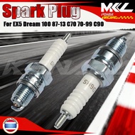 Palam Pencucuh Spark Plug D6HS Standard Thread EX5 Dream 100 87-13 C70 70-99 C90 new