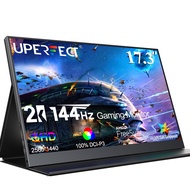 UPERFECT UAlly K7 - 2560 x 1440 Monitor 17.3 Inch HDR Gaming 144hz IPS Display Fully enhance the screen performance and improve the gaming experience.