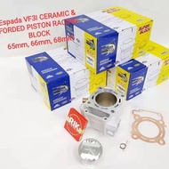 SYM VF3I CERAMIC RACING BLOCK FJN - ESPADA/SHARK RACING (65MM/66MM/68MM/70MM）