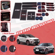 Car Proton X50 2020-2025 Slot Mat Proton Interior Storage Tank X-50 non slip car accessories rubber