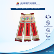 (Combo) Đũa nhựa melamin cao cấp Fataco. Đũa sơn 24cm thiết kế vừa vặn cầm nắm dễ dàng độ bền cao