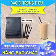 Black straws 6/1 pack of 500g