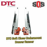 DTC Soft Close Undermount Drawer Slide with Locking Device