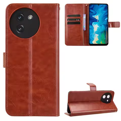 Leather Wallet Phone Case For Doogee N60 Note 59 58 X98 X97 X96 S88 S86 Pro Card Slot Cover