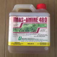 4L IMAS-Amine 48 Herbicide 48% Class 2 Weeds Control Racun Rumput
