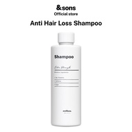 andSons Anti Hair Loss 5% Saw Palmetto Caffeine DHT Blocker Shampoo for Men (200ml) with Duo and Trio Value Sets