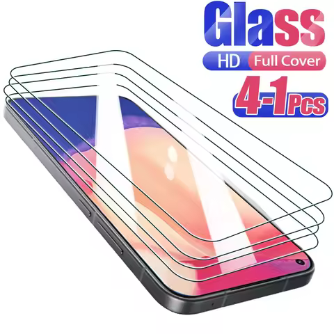 4-1Pcs HD Screen Protector For Realme X2 X3 X7 Pro Max Tempered Glass for Realme X50 M 5G