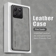 Phone Case for Motorola G87 Back Cover Frosted Soft Leather Anti Drop for Moto G87 Cover Cases