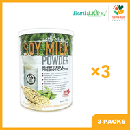 Earth Organic High Protein Soy Milk Powder 750G x 3 - Triple Packs